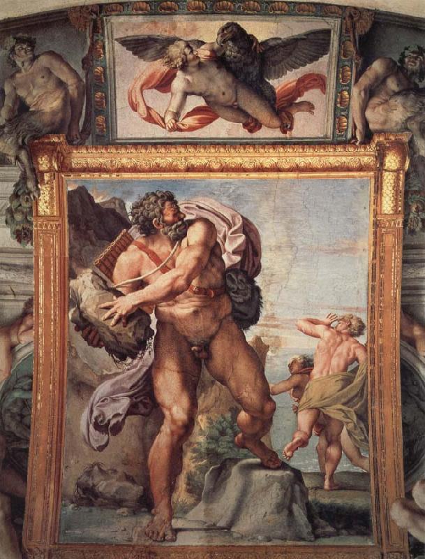 Annibale Carracci Deckengemalde aus der Galleria Farnese Sweden oil painting art
